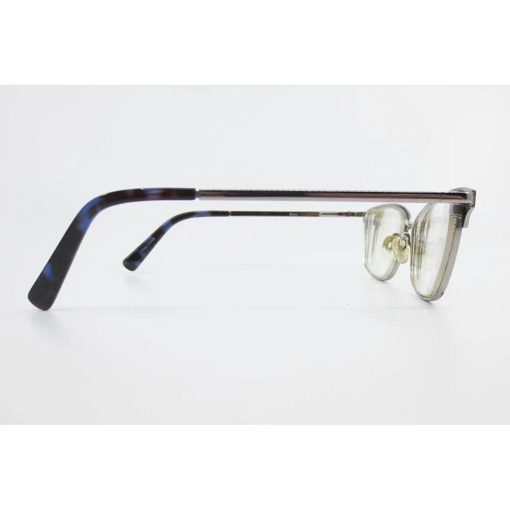 Salsa SA 20213 Eyeglass Frames Black Blue Gunmetal Cat Eye 52-17-135 35421